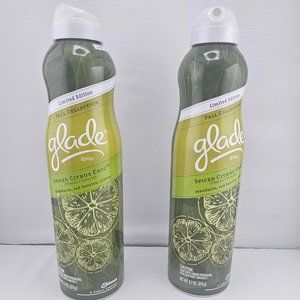 Glade Spiced Citrus Chic Limited Edition Fall Collection Room Spray (2pcs)